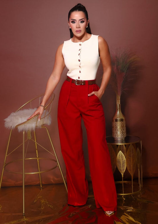 Siena pants with Belt