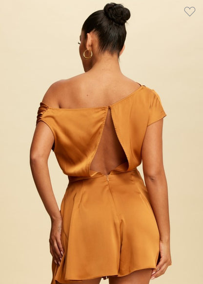 Satin Romper
