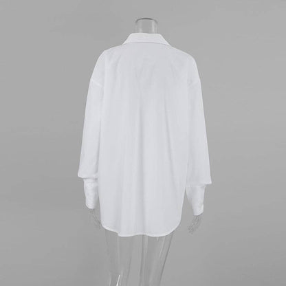 Ivory Oversized Luxe Shirt
