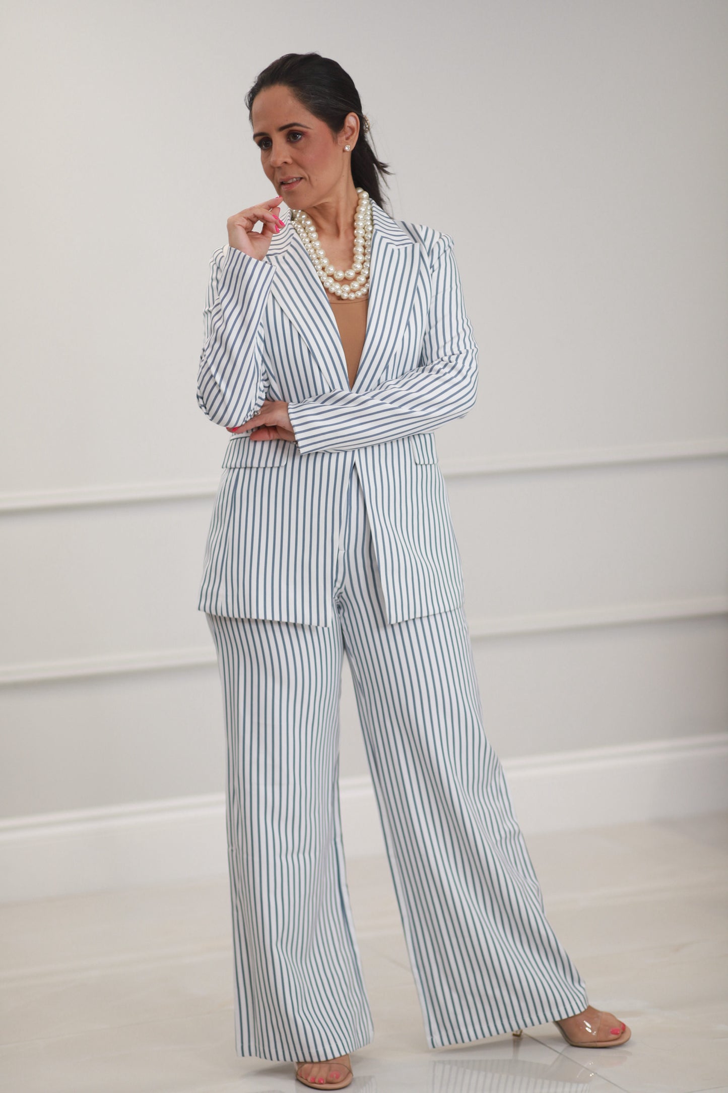 Maria Blazer And Pants Suit