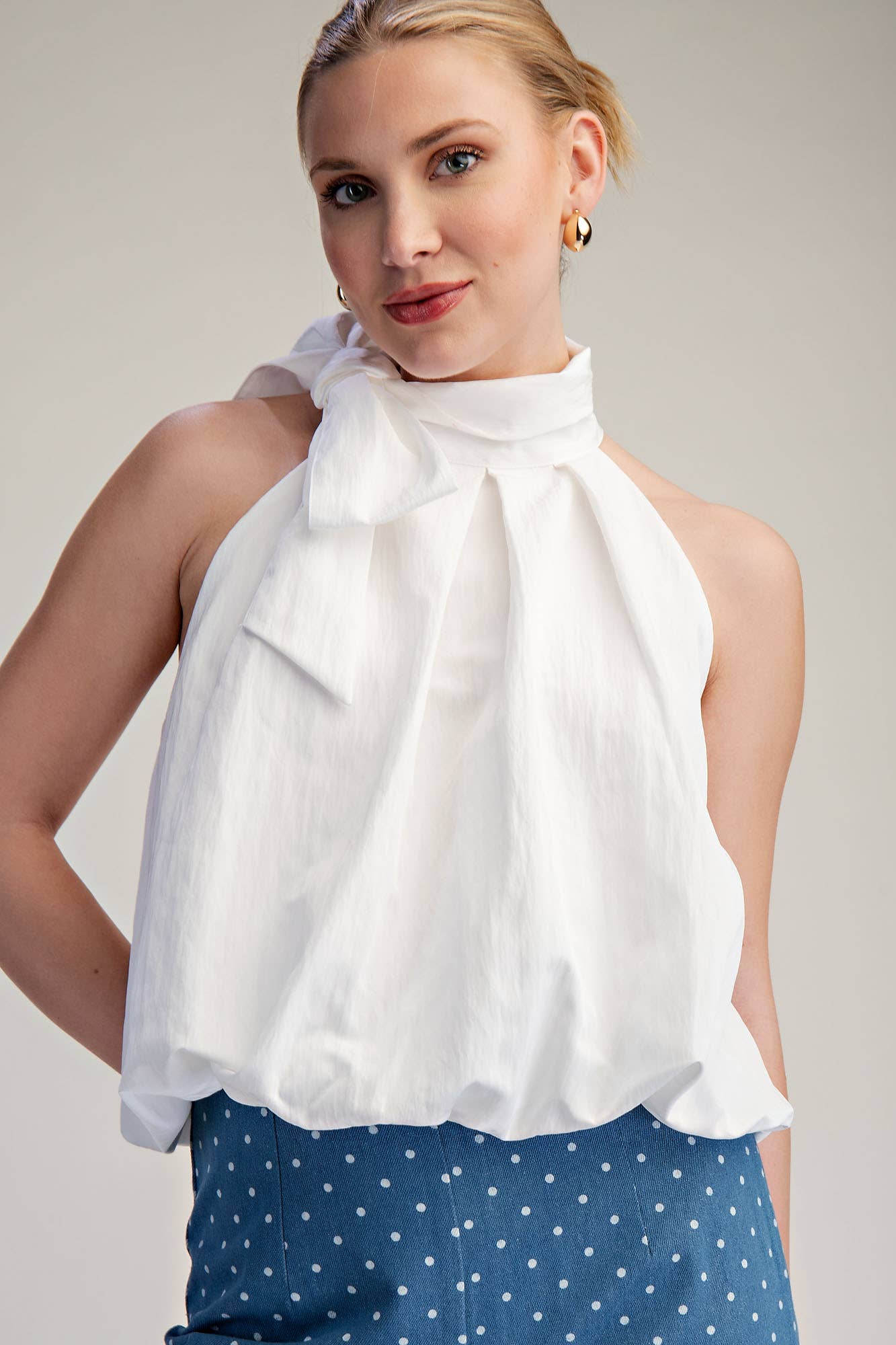 Élise Sovereign Halter Blouse