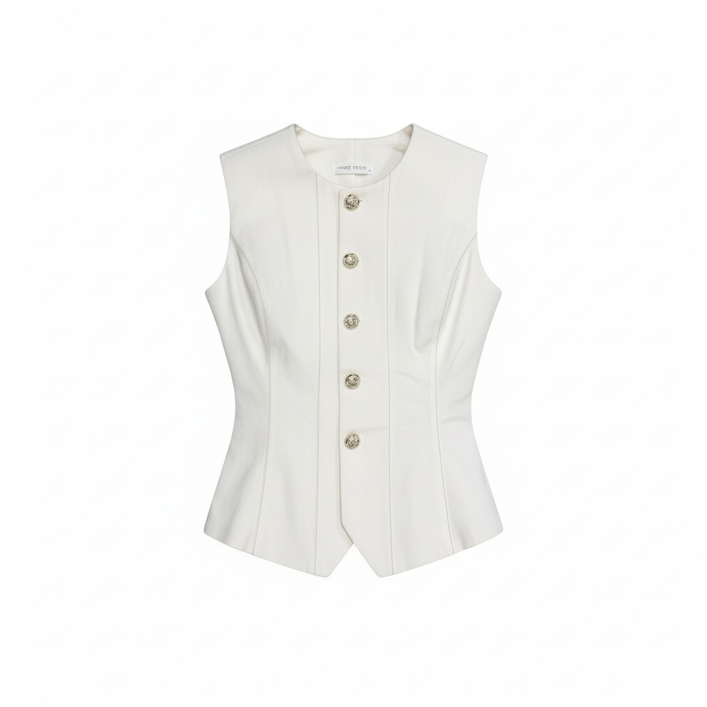 Ivory Poise Tailored Set