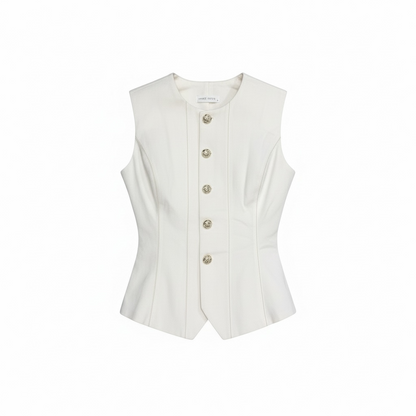 Ivory Poise Tailored Set