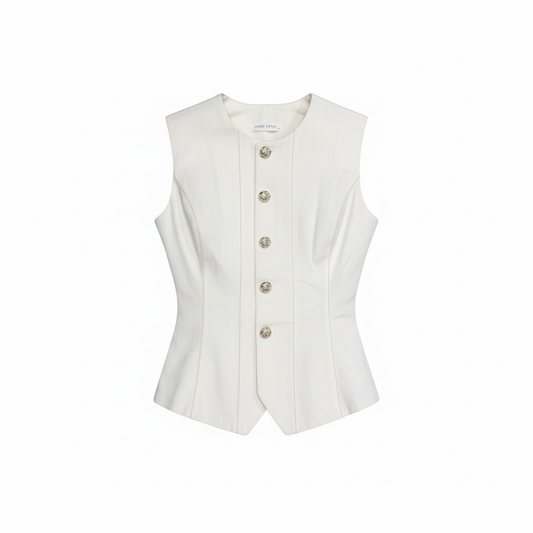 Ivory Poise Tailored Set