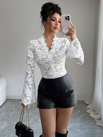 Celeste Lace Blouse