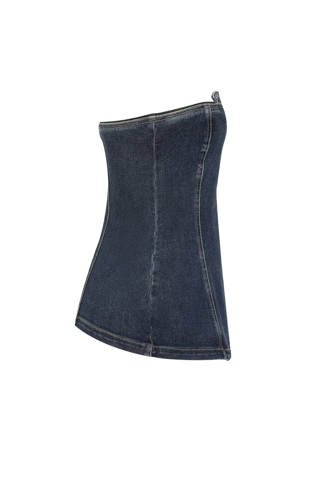 Midnight Sculpt Denim Corset