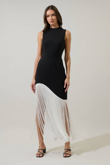 Valentina Fringe Elegance dress