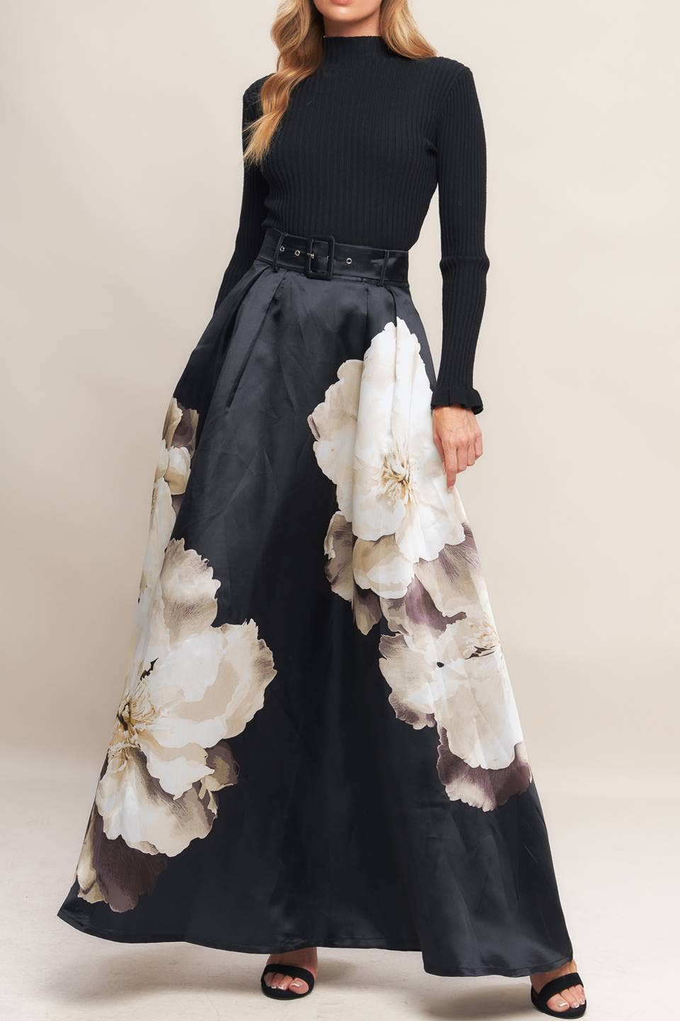 A maxi skirt