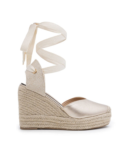 Basic High Wedge Espadrille Sandals