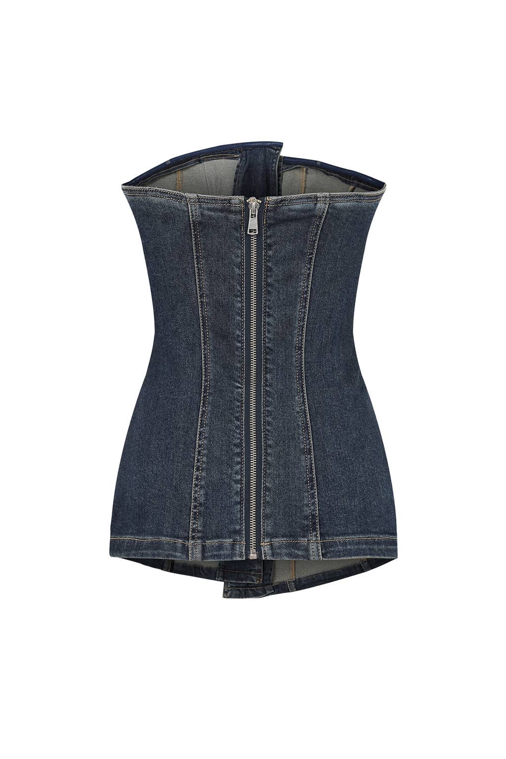 Midnight Sculpt Denim Corset