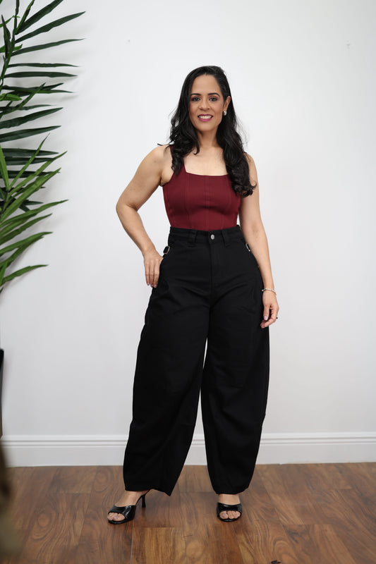 Barrel jeans