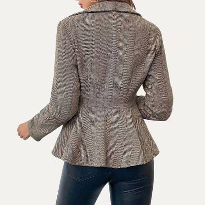 Impressive Classic Lightweight Collared Long Sleeve Blazer