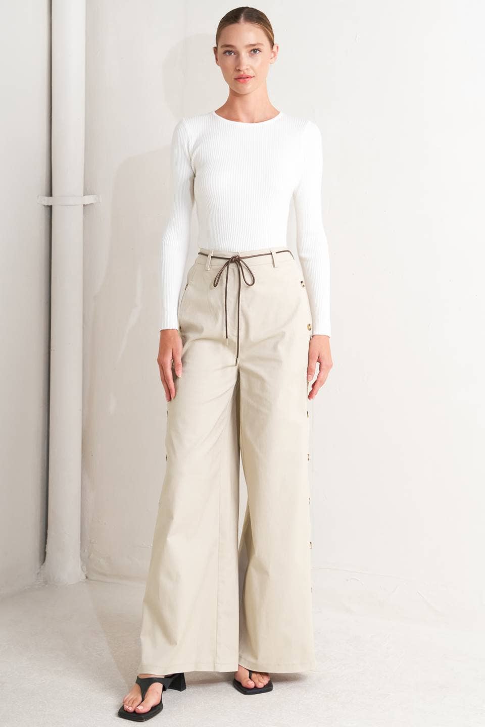 Valentina Luxe Wide-Leg Pants