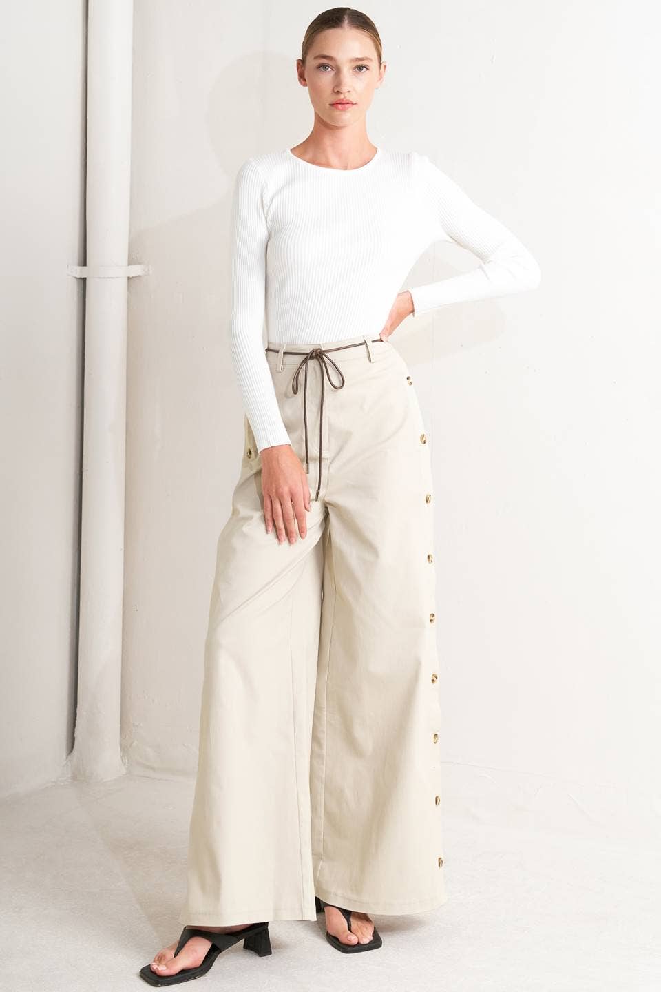 Valentina Luxe Wide-Leg Pants