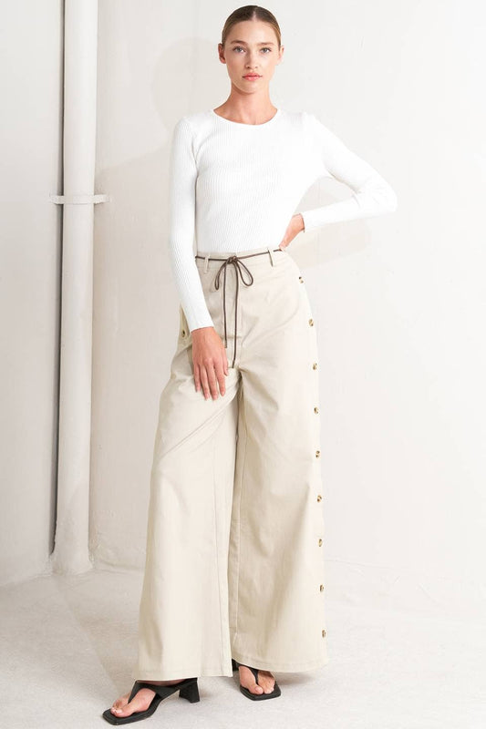 Valentina Luxe Wide-Leg Pants