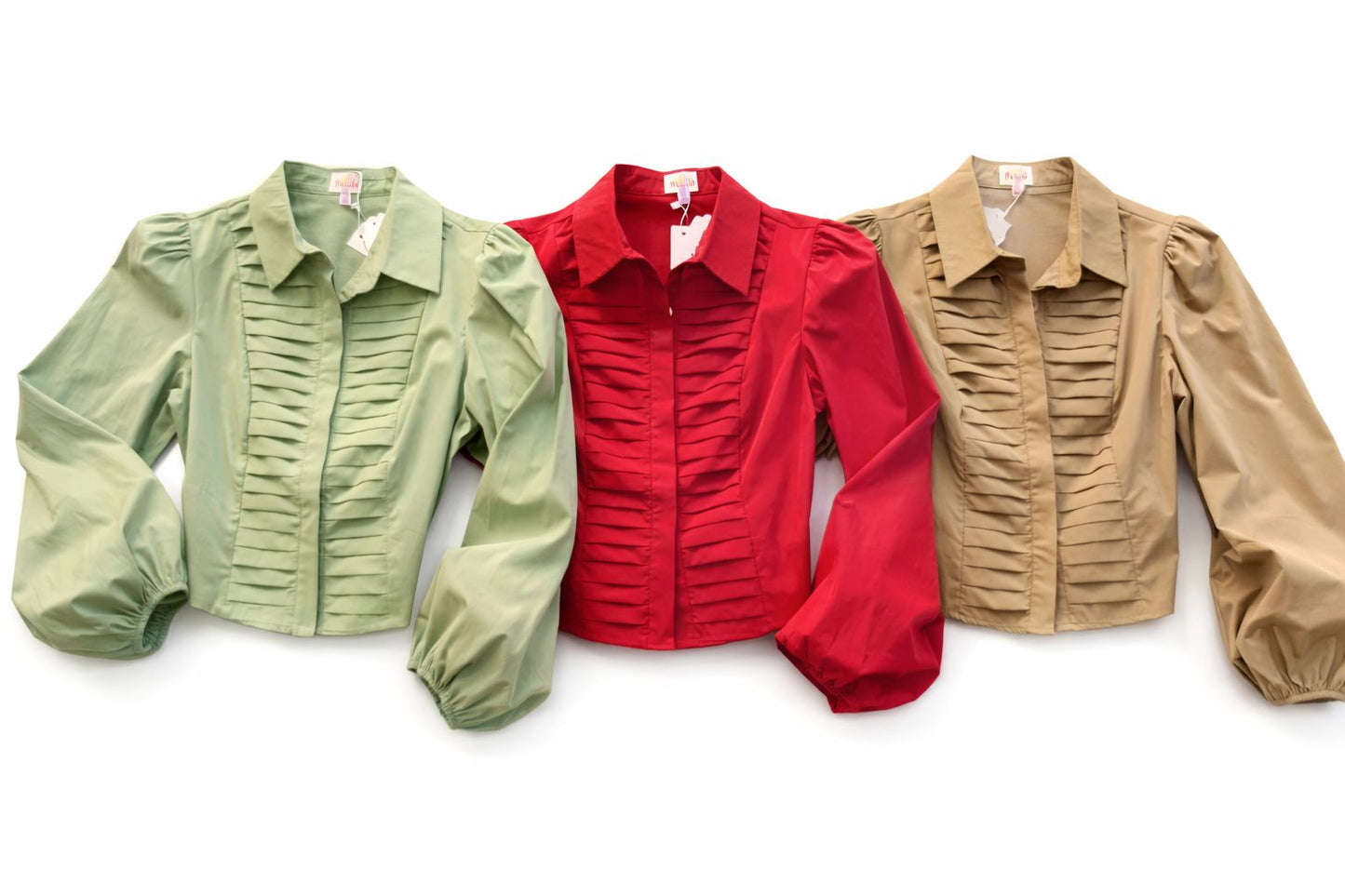 Scarlet Elegance Blouse