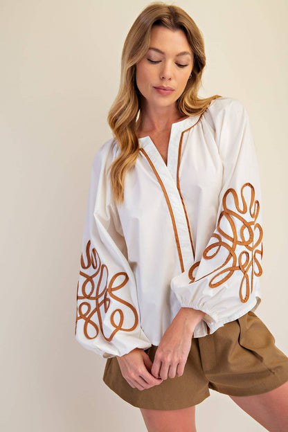 MORI Detail Blouse