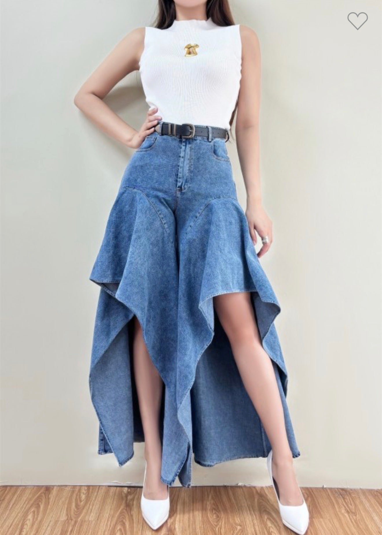 Cascade Sculpt Denim Pants