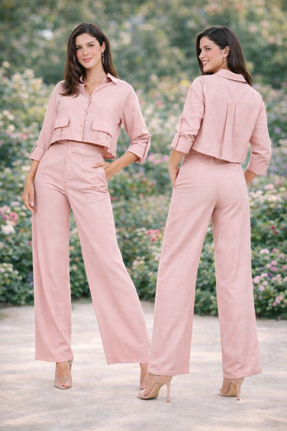 Vogla Signature Cropped Utility Set