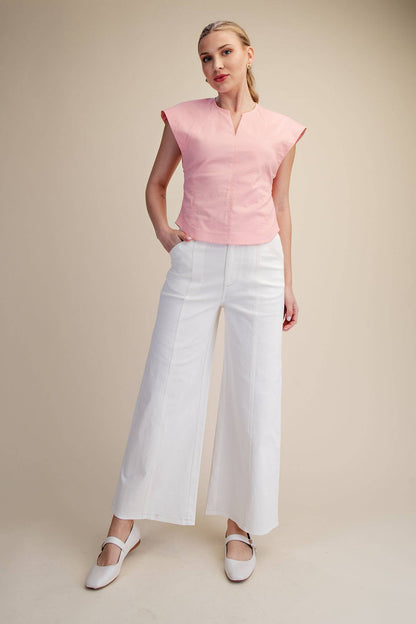 Liora Grace Cap Sleeve Top