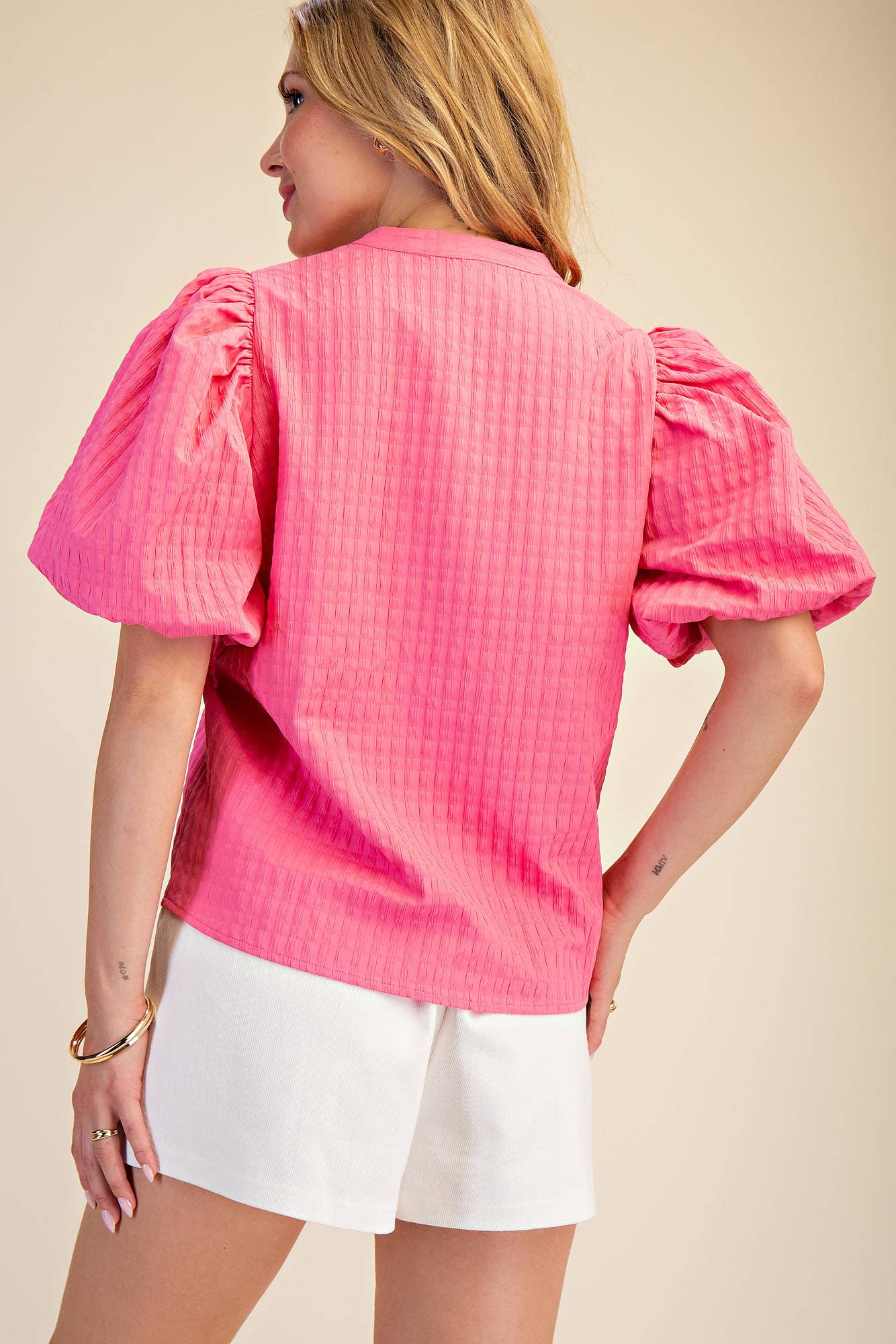 Aurielle Puff Elegance Blouse