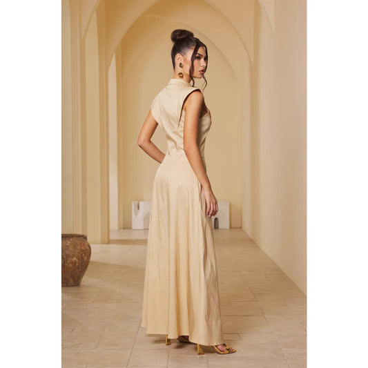 Ethereal Muse Statement Maxi Dress