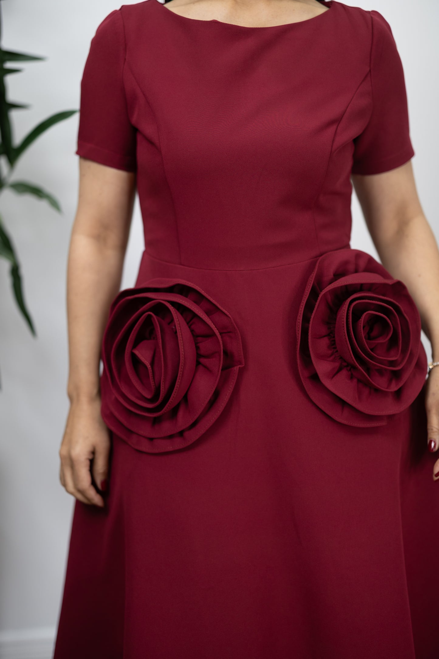 Rosette Elegance Dress