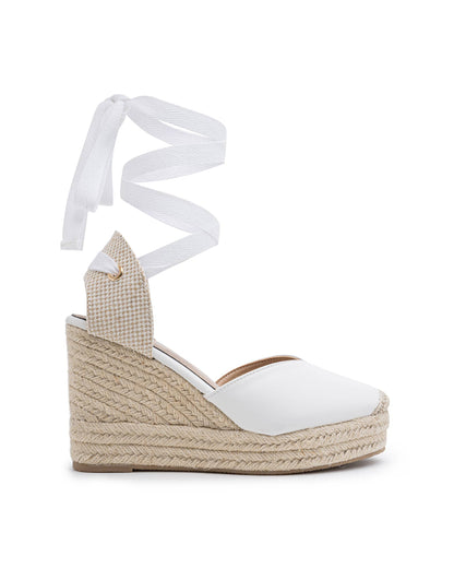 Basic High Wedge Espadrille Sandals
