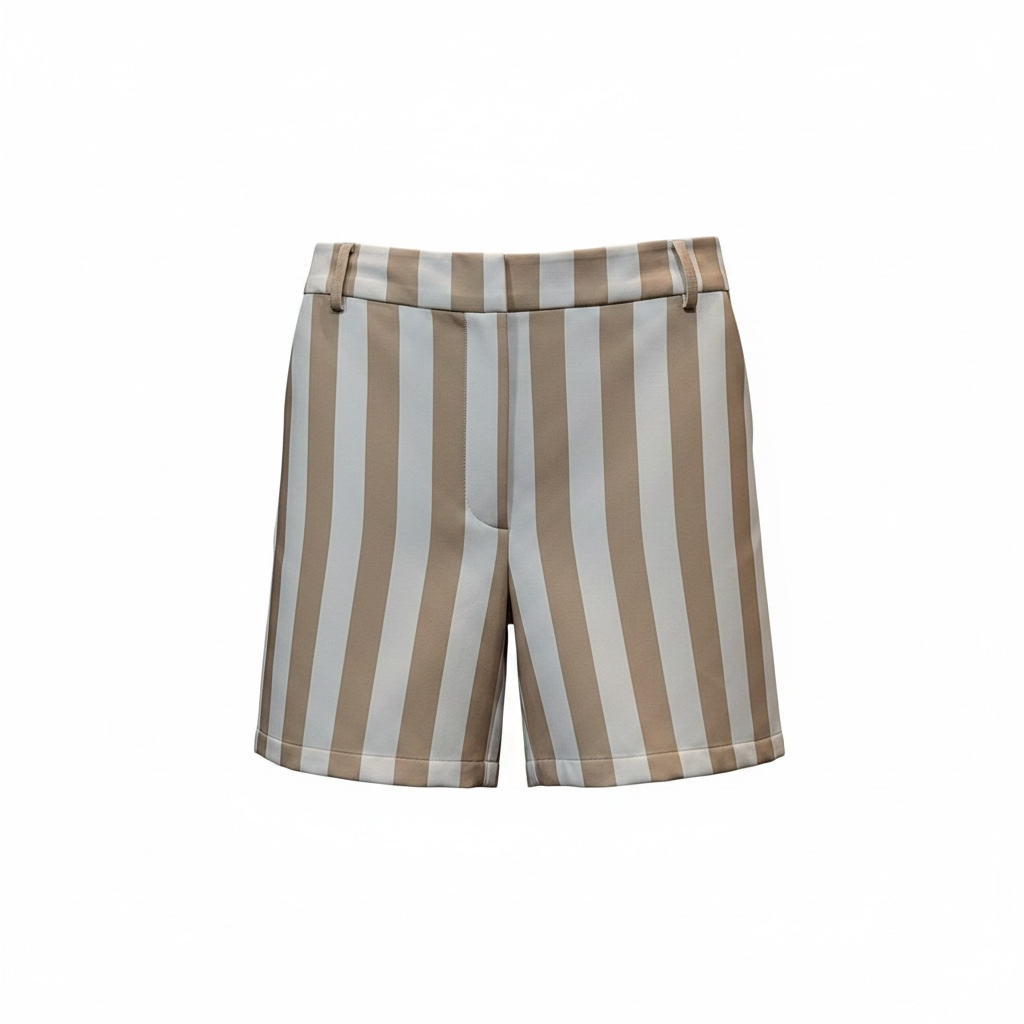 Riviera Stripe Tailored Shorts