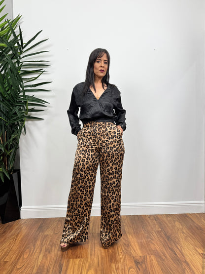 Savage Luxe Leopard Pants