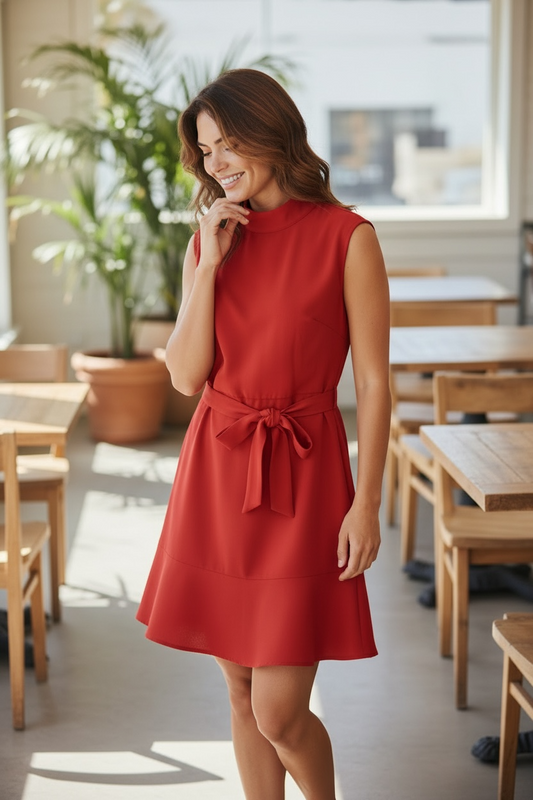 Valeria Grace Tie Dress