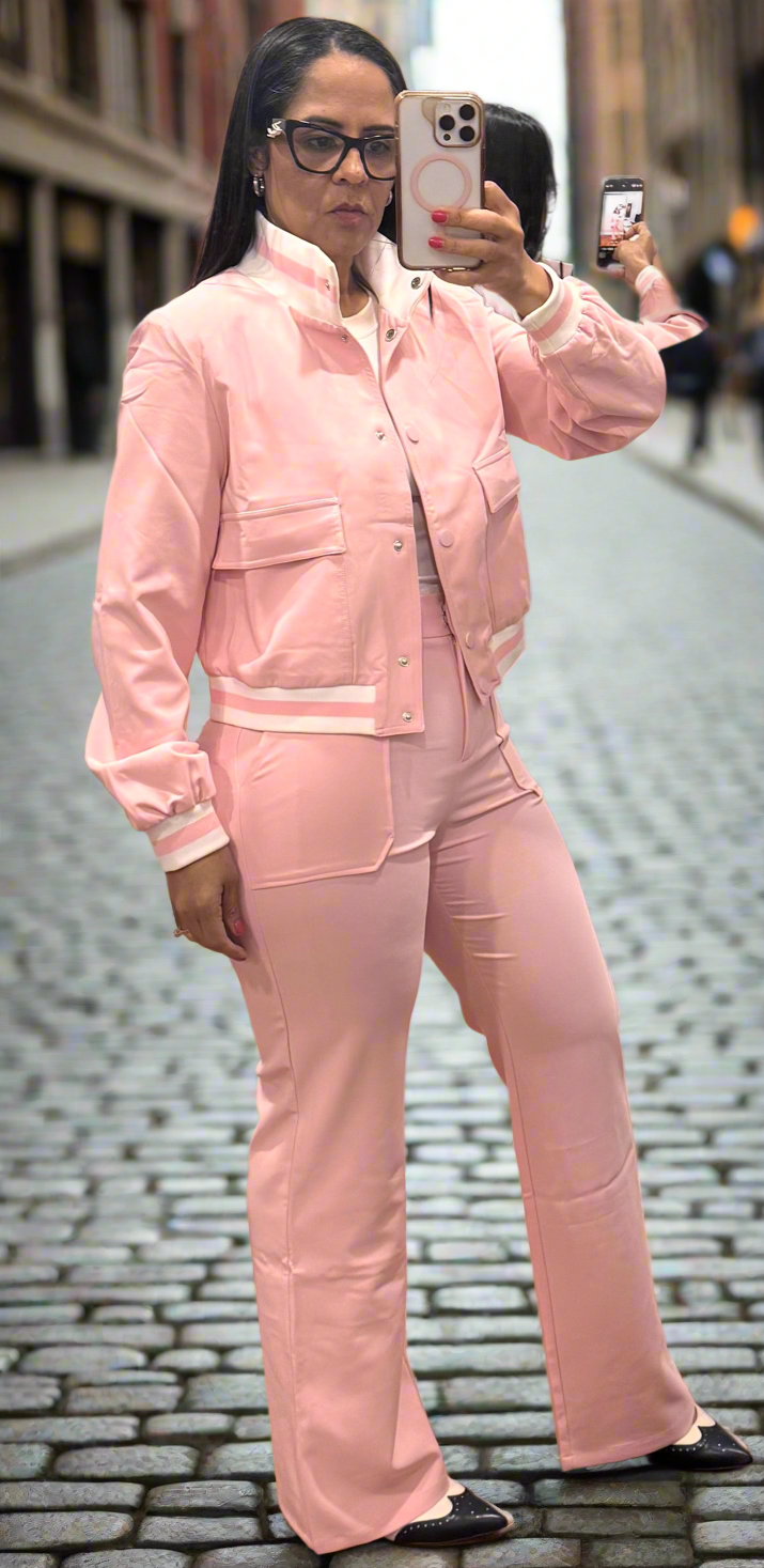 Conjunto de 2 pantalones y chaqueta cargo Sigrid