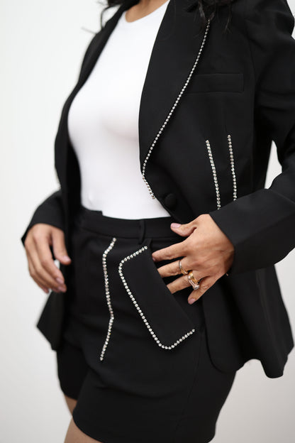 Salma Woven Embellished Set