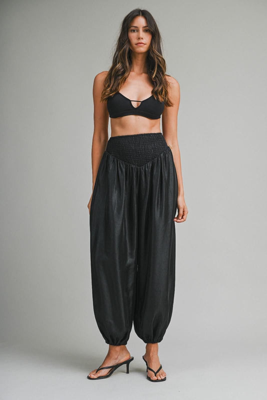 Satin Aladdin pants