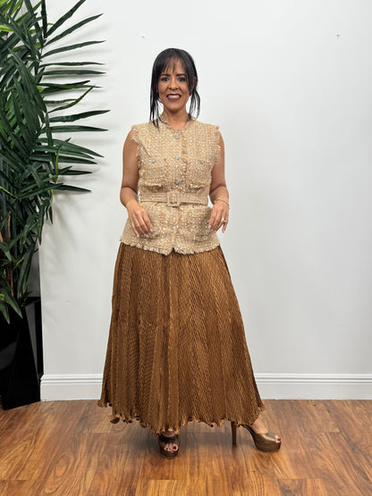 Golden Couture Textured Set 2 Piezas