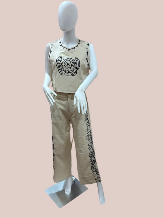 Berry SS Top & Pants Set