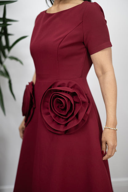 Rosette Elegance Dress
