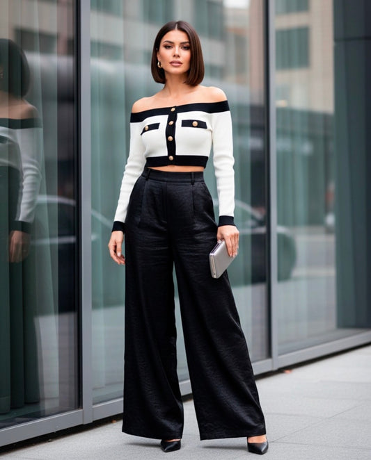Luxe Satin Wide Leg pants