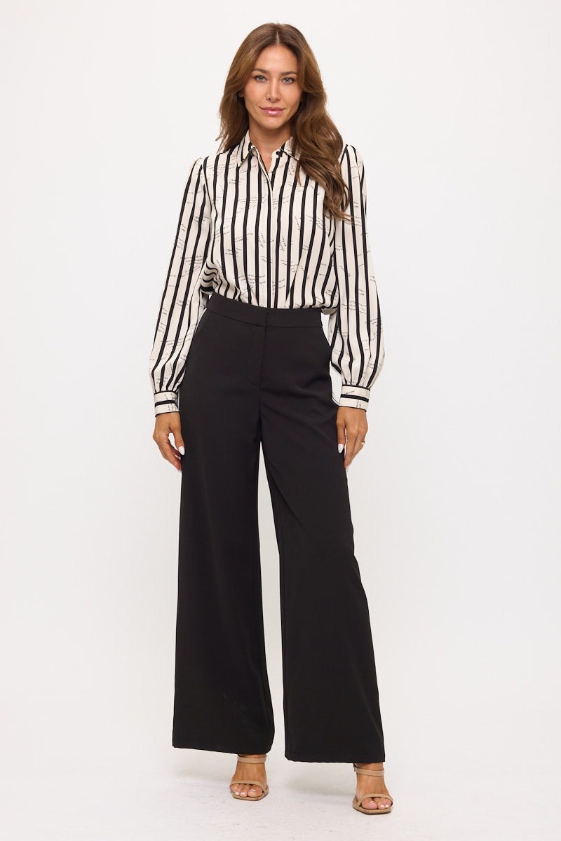 Monaco Signature Stripe Blouse