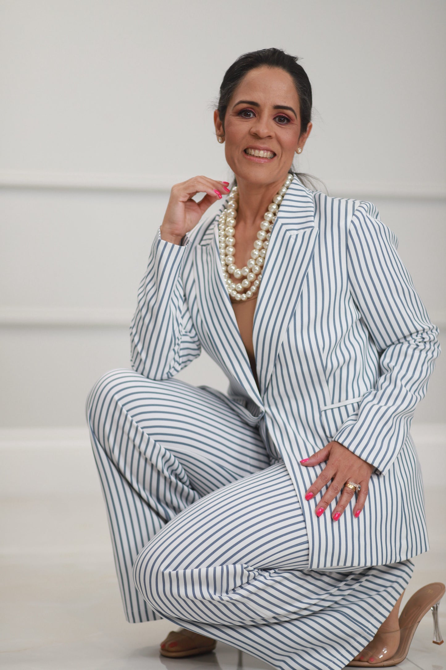 Maria Blazer And Pants Suit
