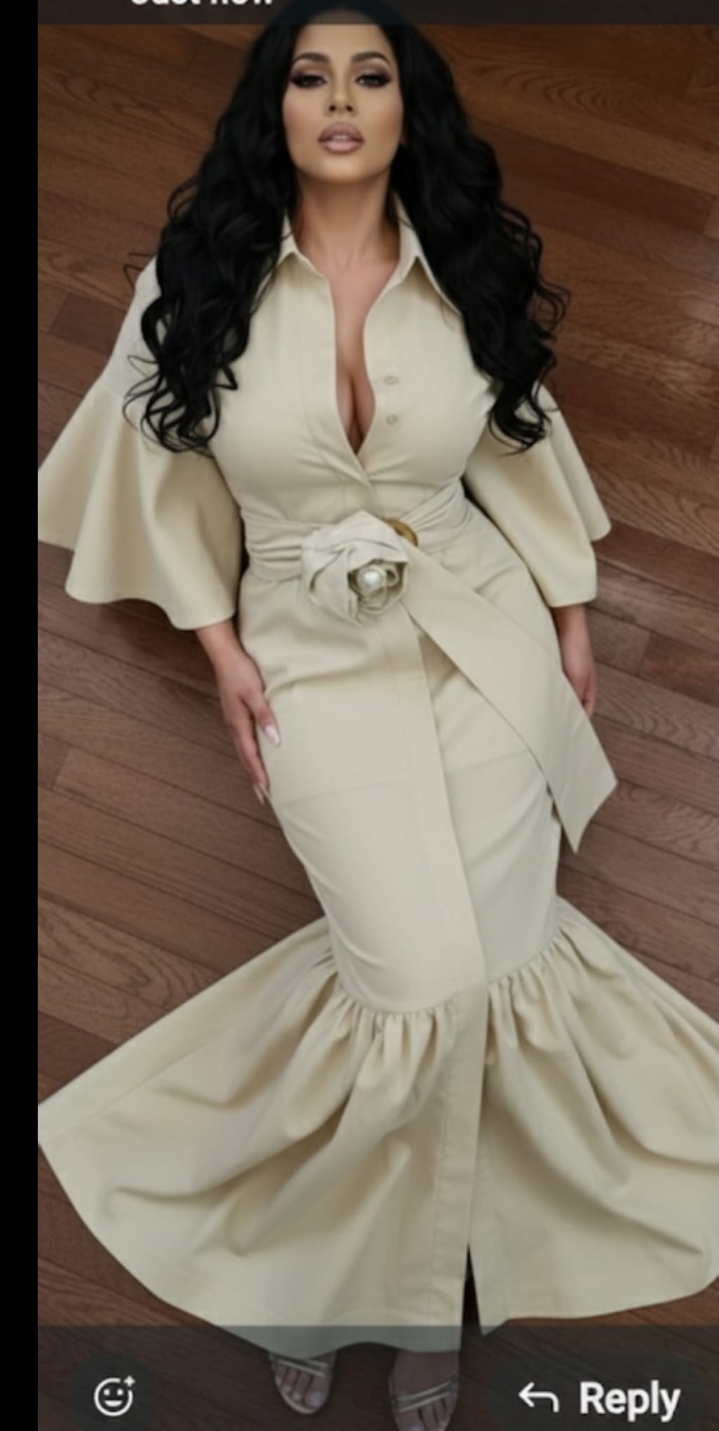 Vogla Sovereign Rose Maxi Dress