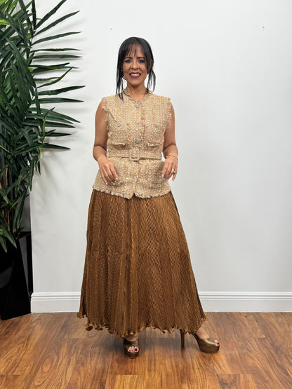 Golden Couture Textured Set 2 Piezas