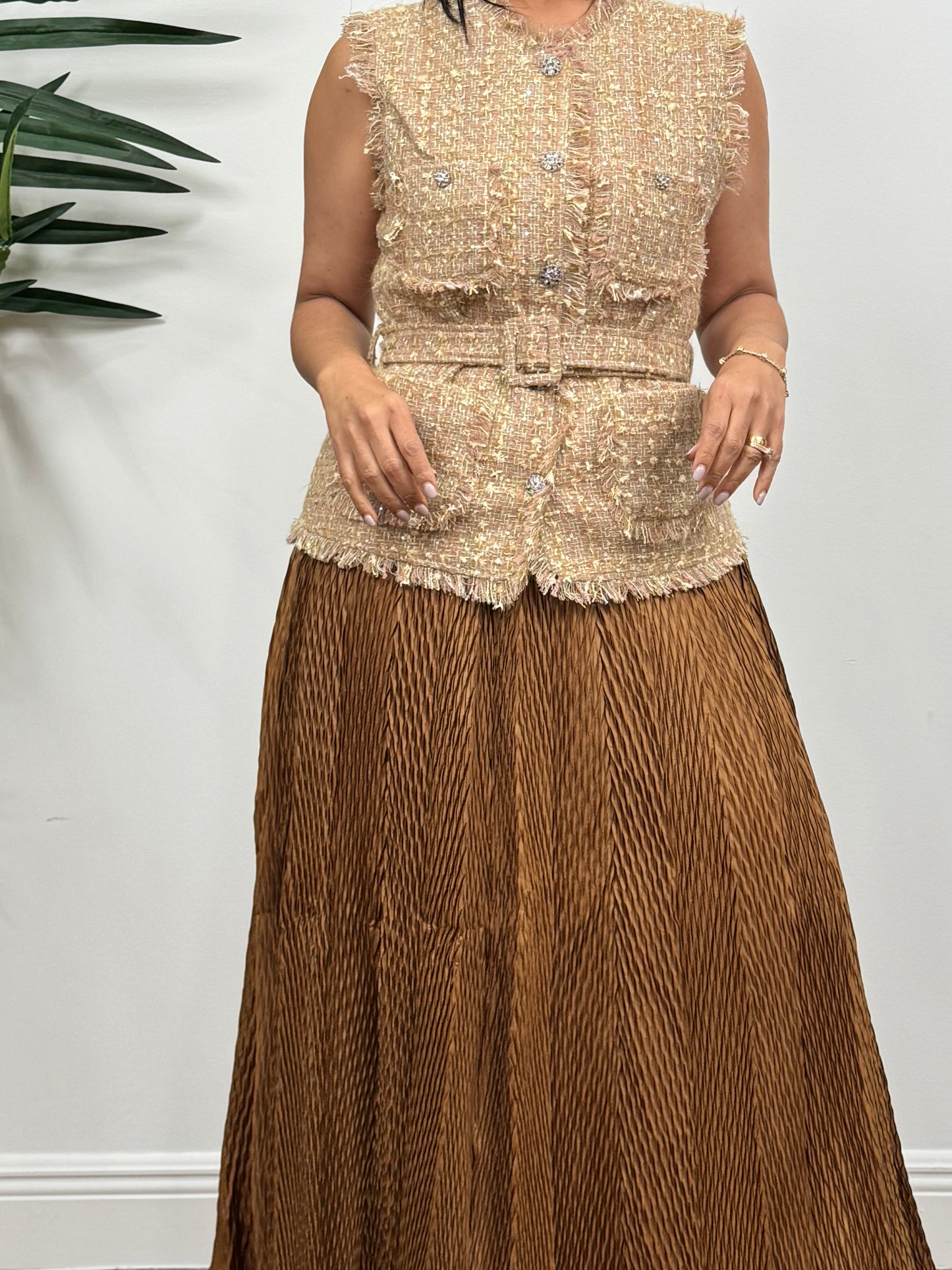 Golden Couture Textured Set 2 Piezas