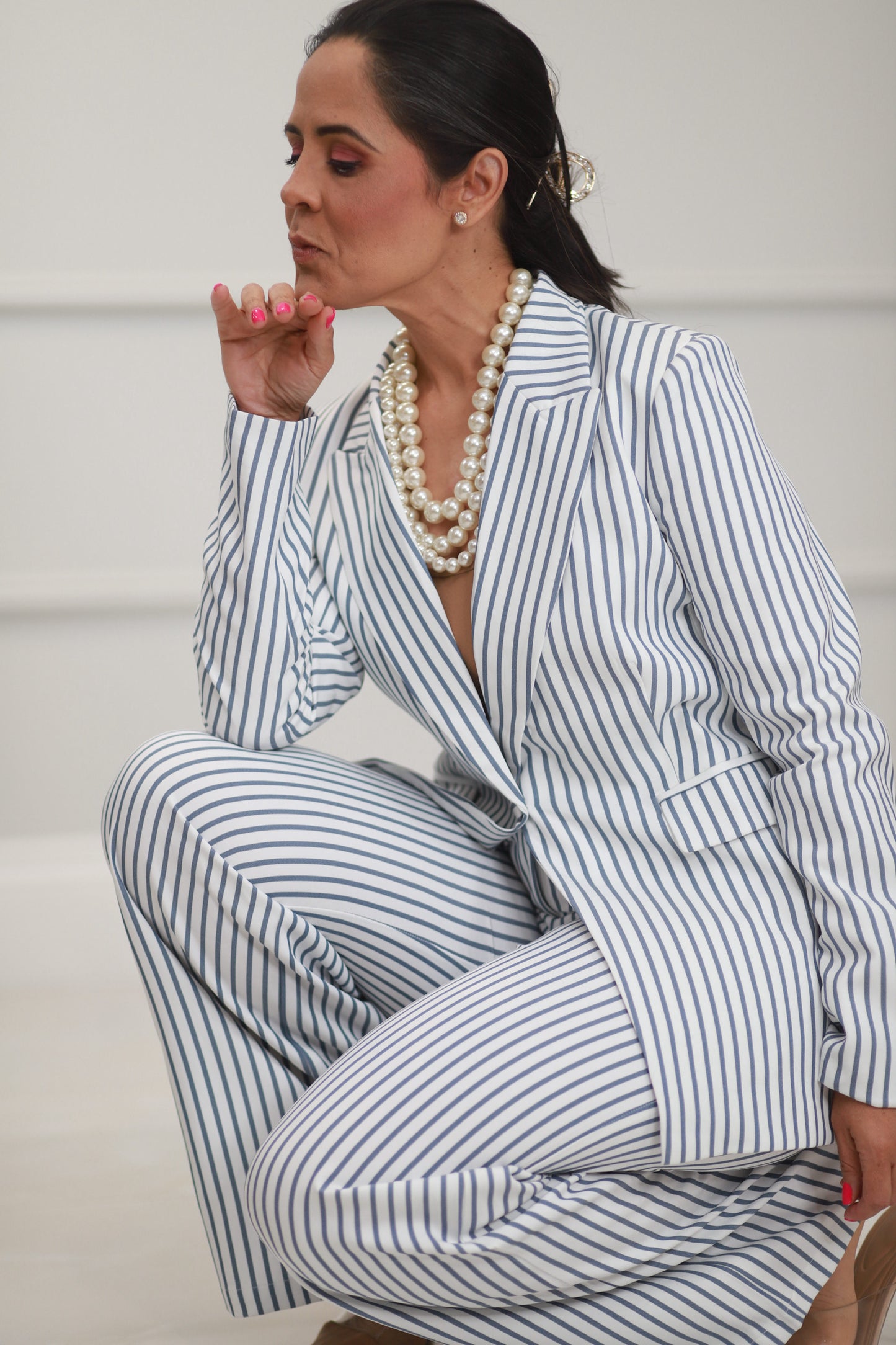 Maria Blazer And Pants Suit