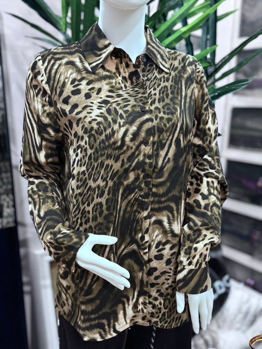 Animal print Blouse
