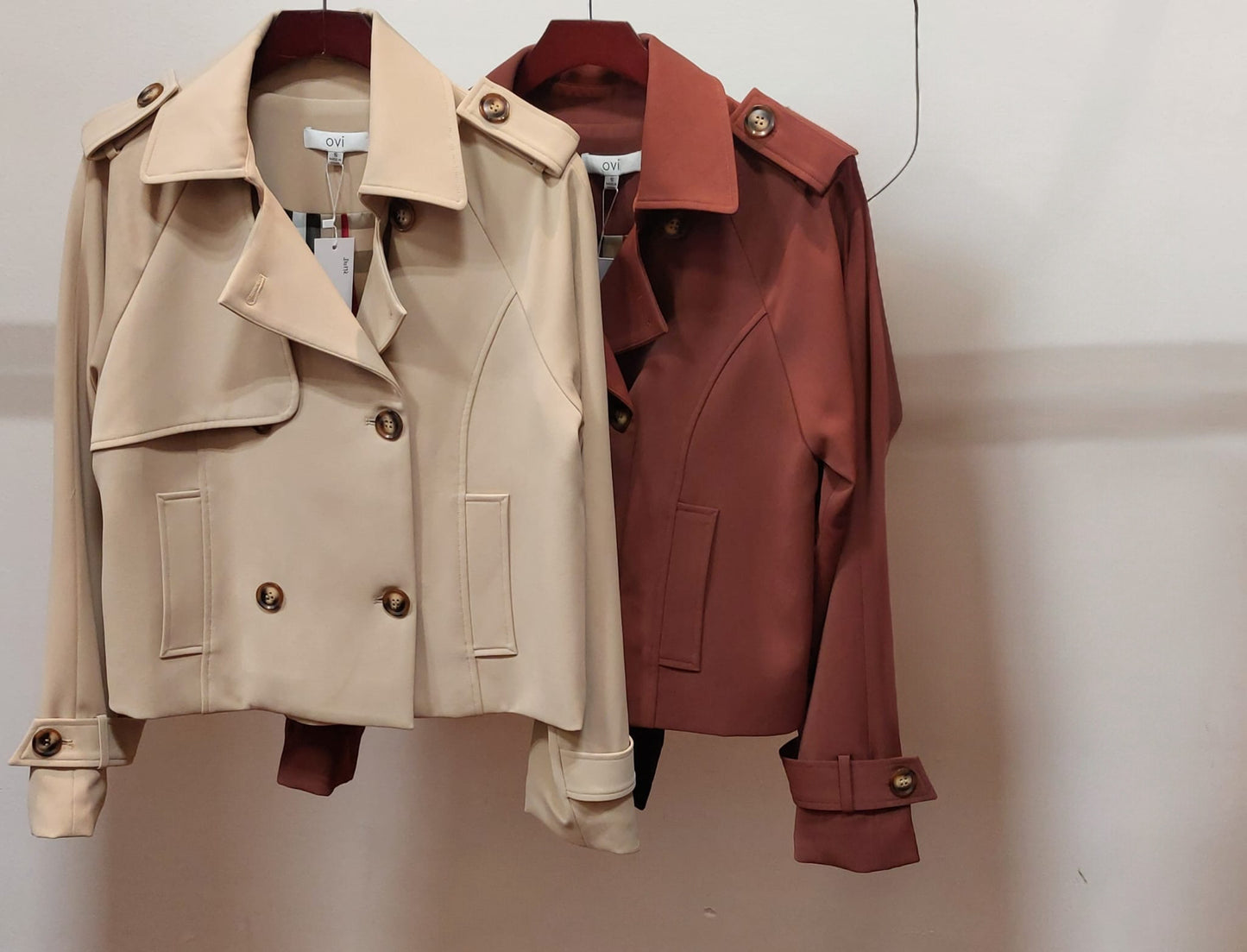 Classic Luxe Trench Jacket