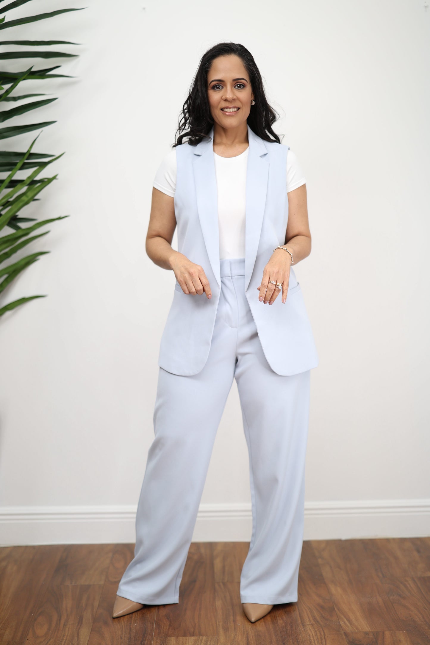 Brenda Long Vest and pants SUIT