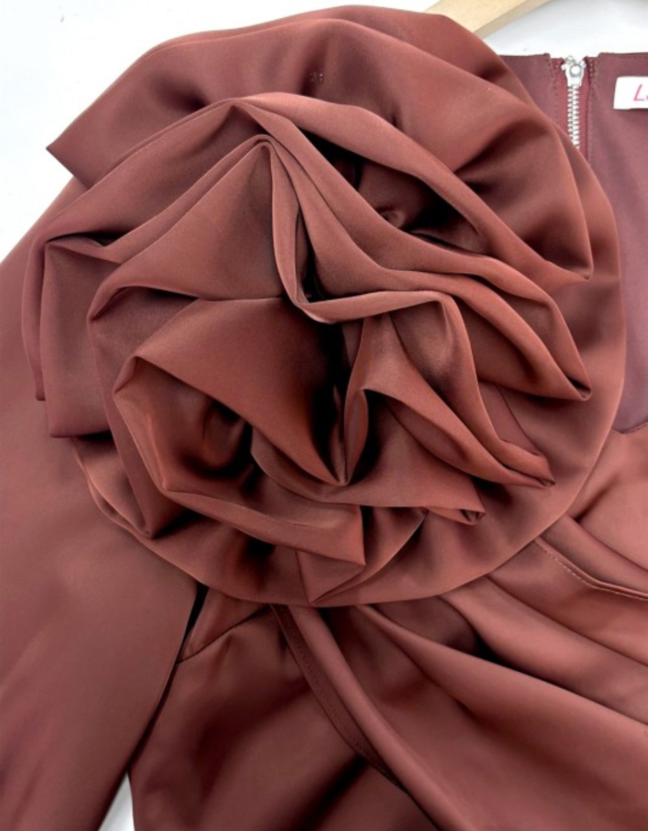 Rosette Luxe Satin Top