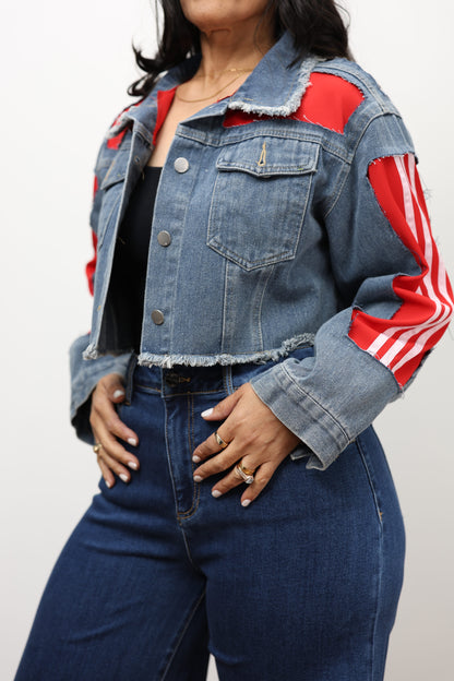 Jems Denim cropped Jacket