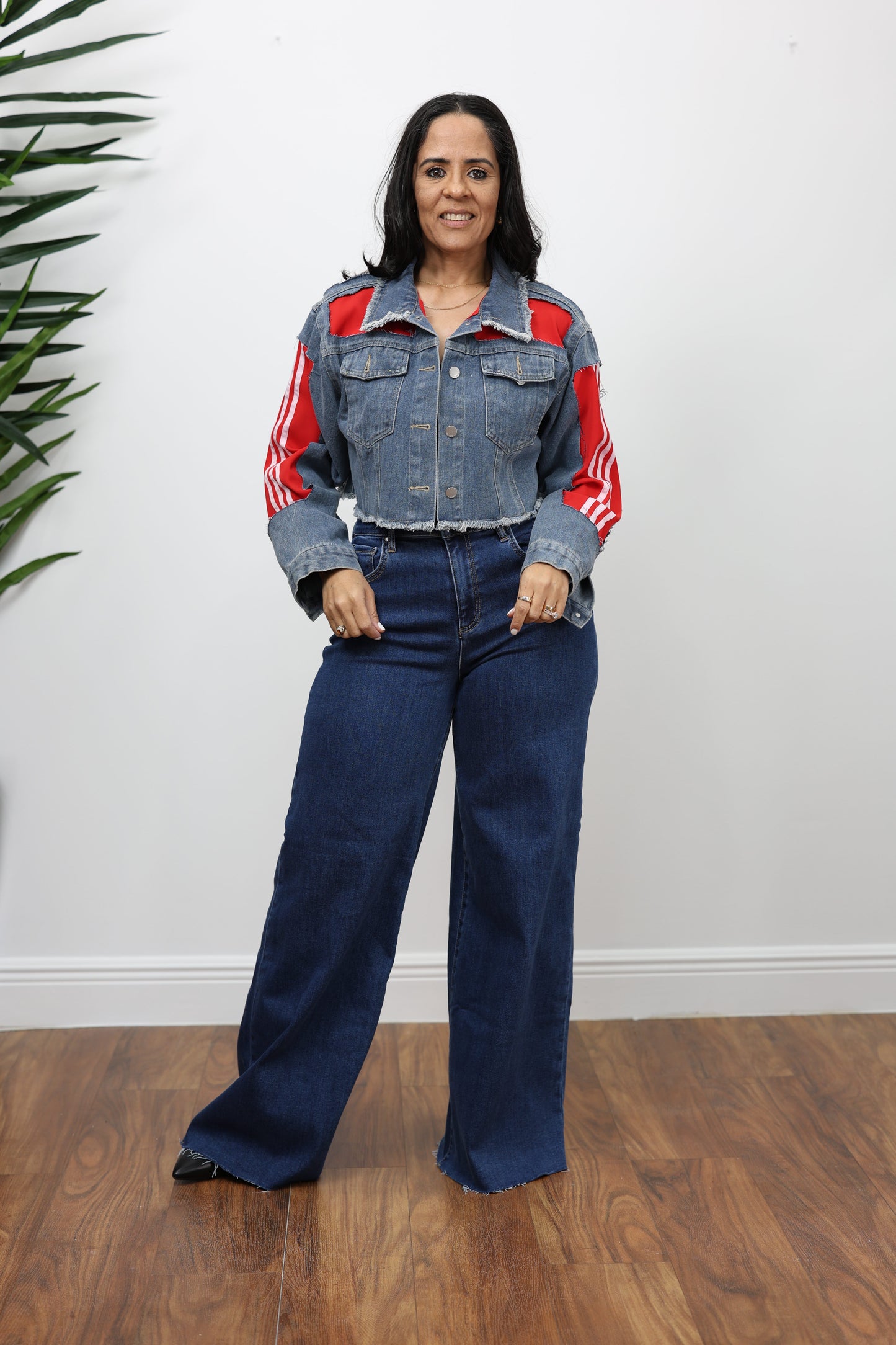 Jems Denim cropped Jacket
